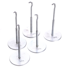 Hanging Slotted Masses: Spare Steel Hangers: 100g - Pack of 5